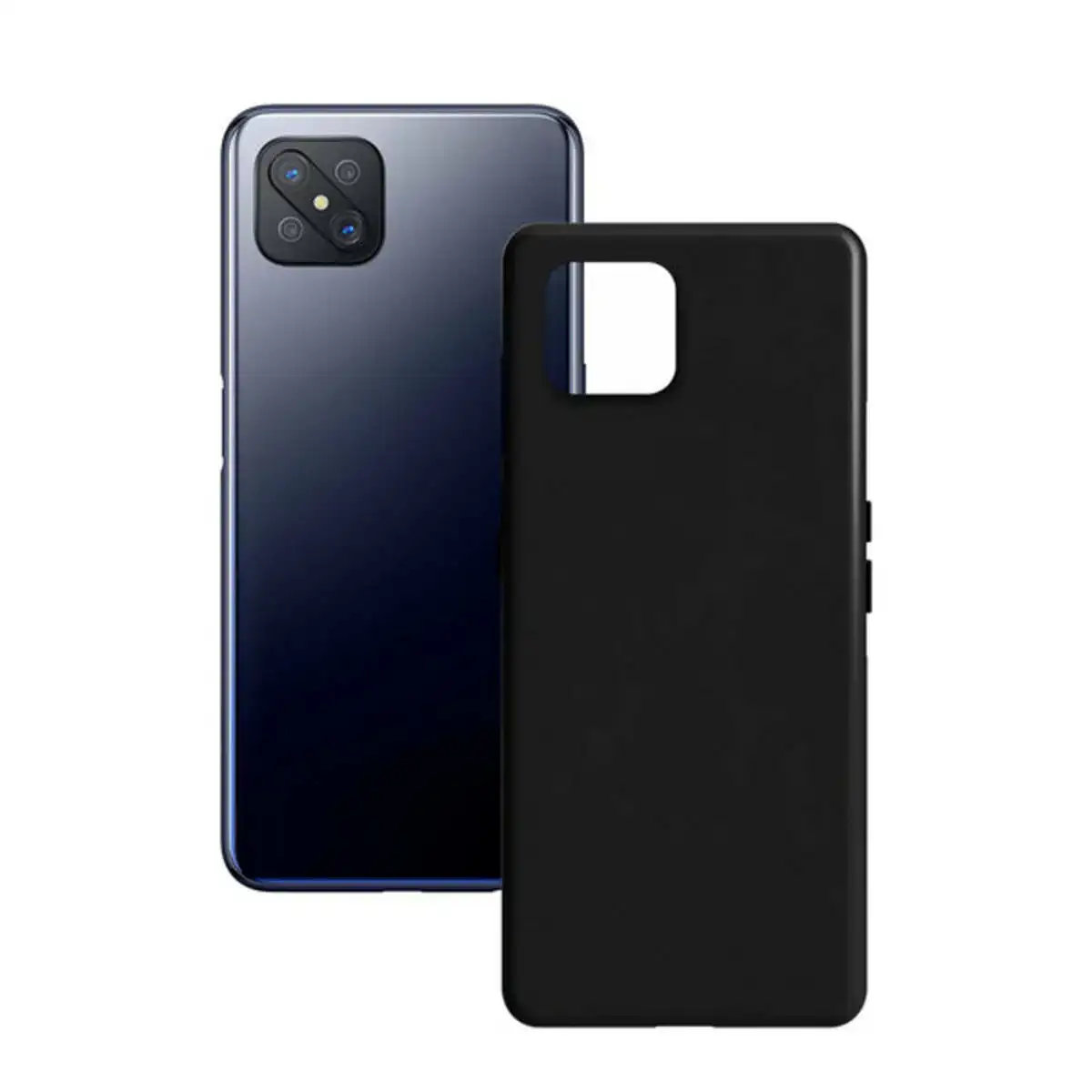 Boitier oppo 4z 5g ksix noir rigide_2559. Bienvenue chez DIAYTAR COTE D'IVOIRE - Où Chaque Produit a son Âme. Découvrez notre gamme et choisissez des articles qui résonnent avec votre personnalité et vos valeurs.