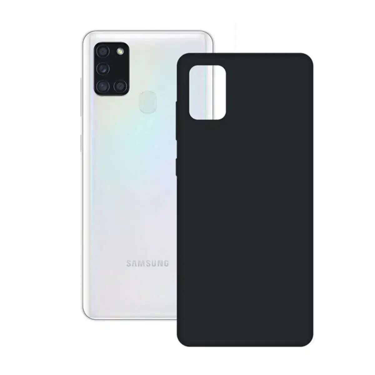Boitier samsung galaxy a21s ksix noir rigide_1507. DIAYTAR COTE D'IVOIRE - L'Essence de la Tradition et de la Modernité réunies. Explorez notre plateforme en ligne pour trouver des produits authentiques du Côte d'Ivoire, tout en découvrant les dernières tendances du monde moderne.