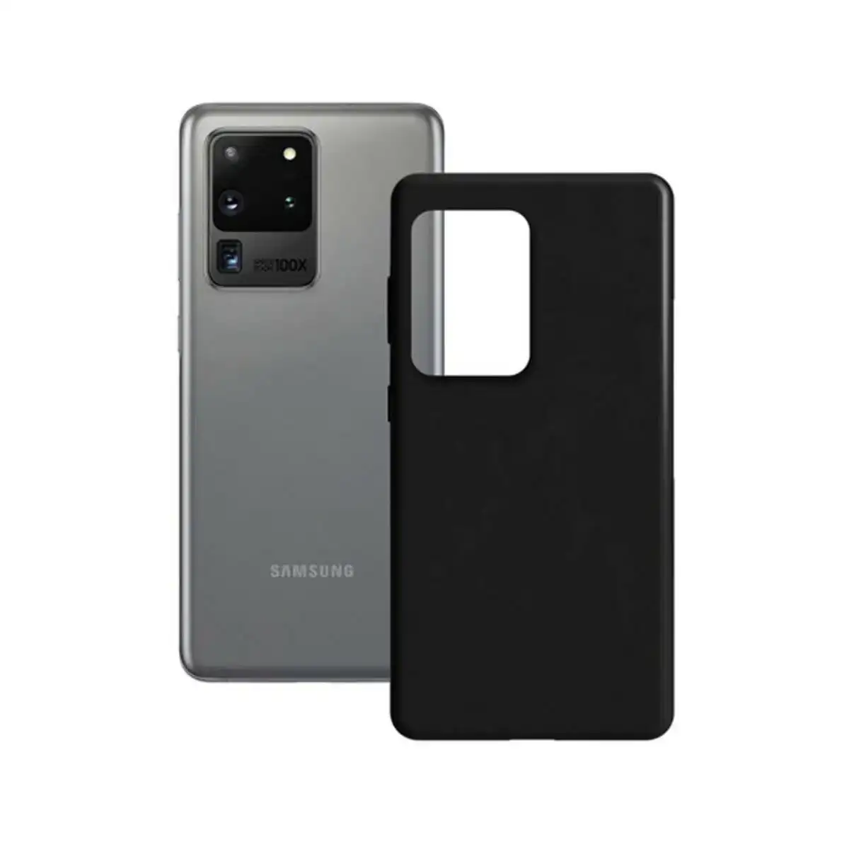 Boitier samsung galaxy s20 ultra ksix noir rigide_1637. DIAYTAR COTE D'IVOIRE - Là où Chaque Achat Contribue à un Rêve. Naviguez à travers notre boutique en ligne et soutenez des artisans talentueux tout en acquérant des trésors.