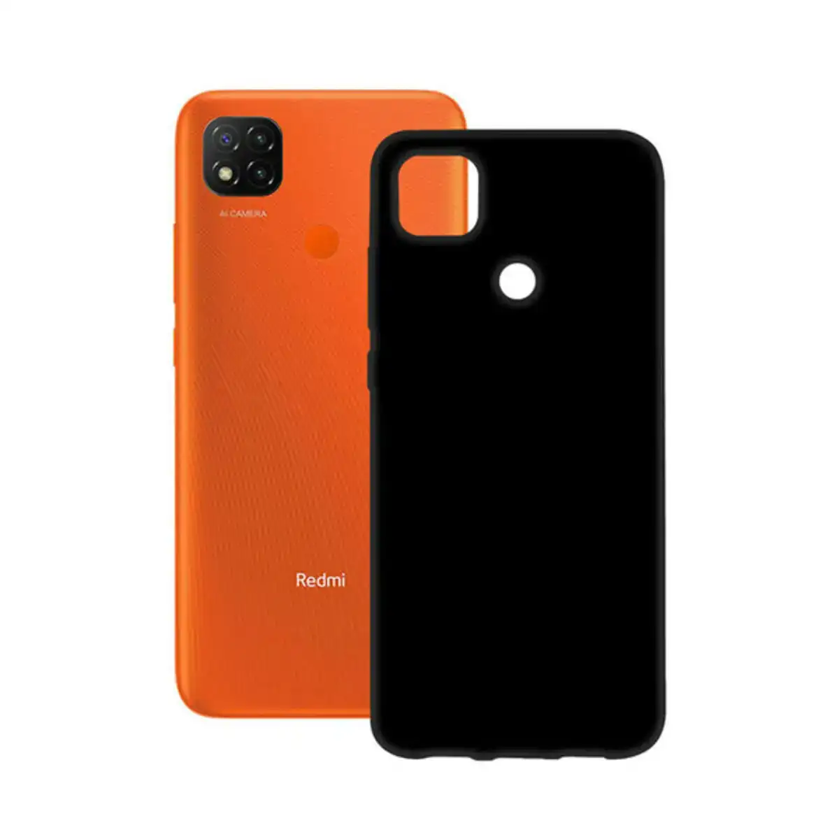 Boitier xiaomi redmi 9c ksix noir rigide_1585. DIAYTAR COTE D'IVOIRE - Où la Tradition Renouvelée Rencontre l'Innovation. Explorez notre gamme de produits qui fusionnent l'héritage culturel avec les besoins contemporains.