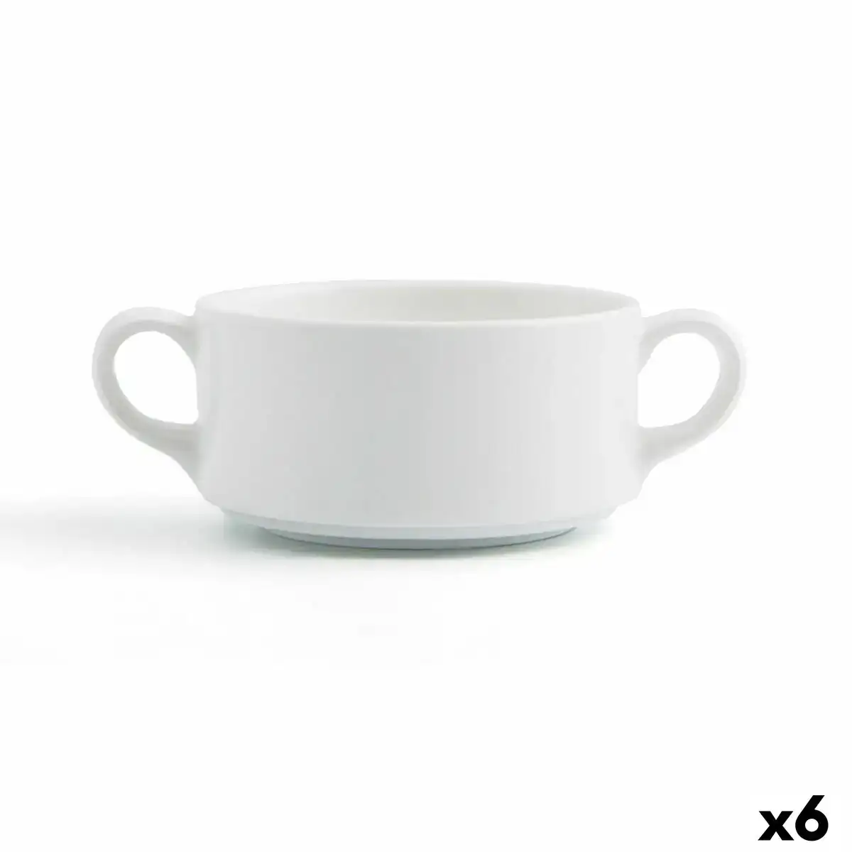 Bol ariane prime avec des poignees ceramique blanc 6 pieces 14 x 5 5 cm_2383. DIAYTAR COTE D'IVOIRE - Votre Destination pour un Shopping Inégalé. Naviguez à travers notre sélection minutieuse pour trouver des produits qui répondent à tous vos besoins.
