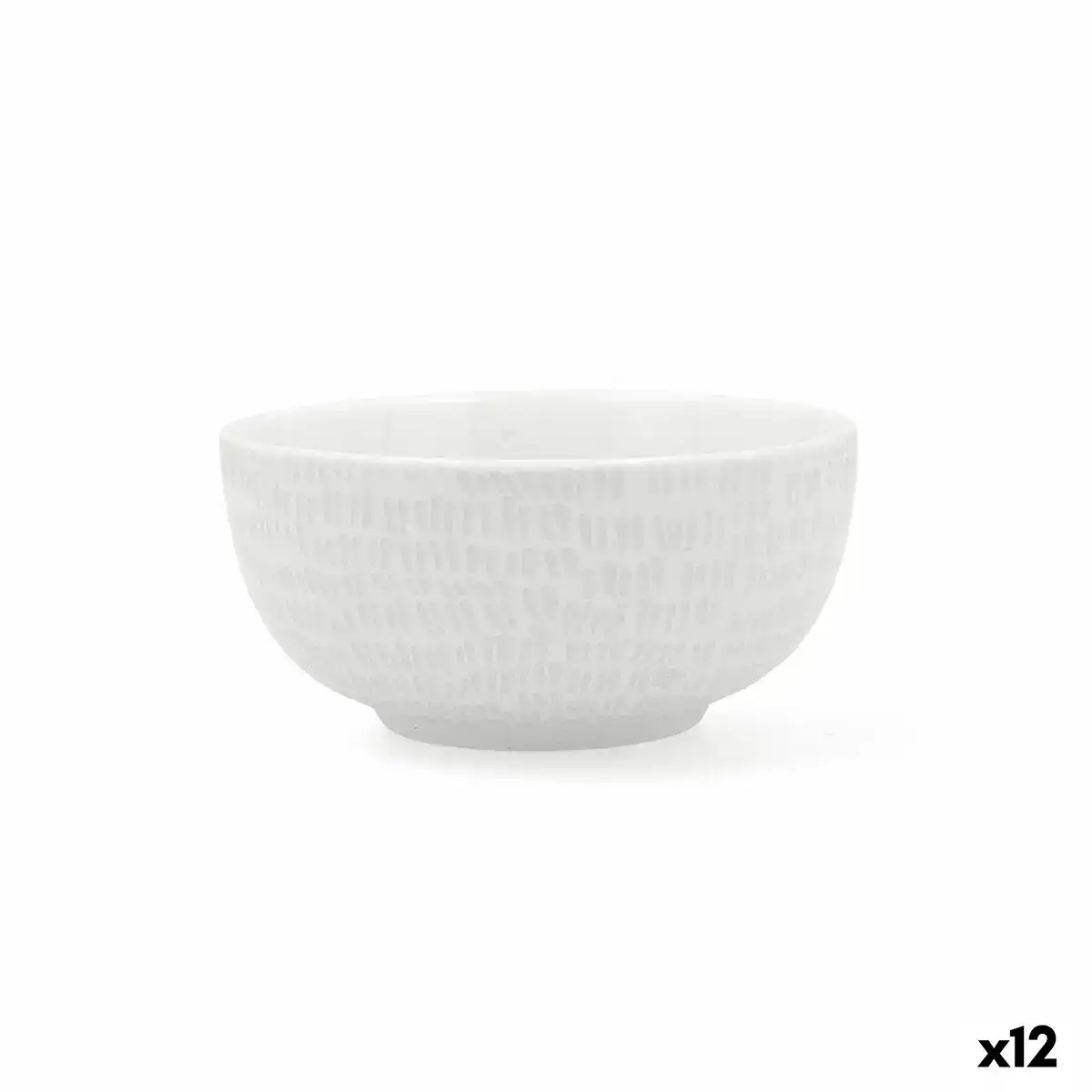 Bol ariane ripple ceramique blanc 12 cm 12 unites _3893. DIAYTAR COTE D'IVOIRE - L'Art de Vivre en Couleurs et en Styles. Parcourez notre sélection et trouvez des articles qui reflètent votre personnalité et votre goût pour la vie.