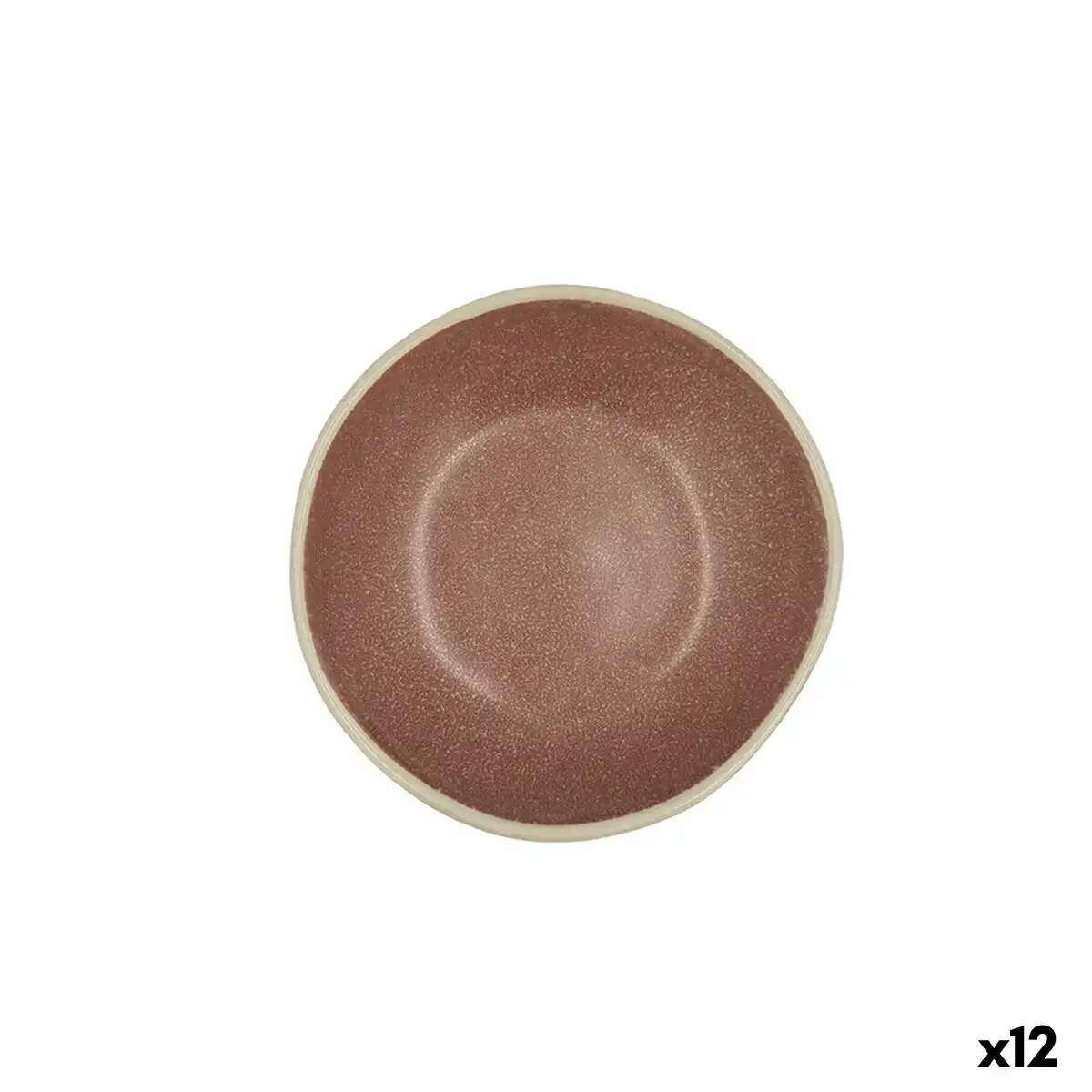 Bol bidasoa gio ceramique marron 12 x 3 cm 12 unites _4345. DIAYTAR COTE D'IVOIRE - Où la Qualité est Notre Engagement. Explorez notre boutique en ligne pour découvrir des produits conçus pour vous apporter satisfaction et plaisir.