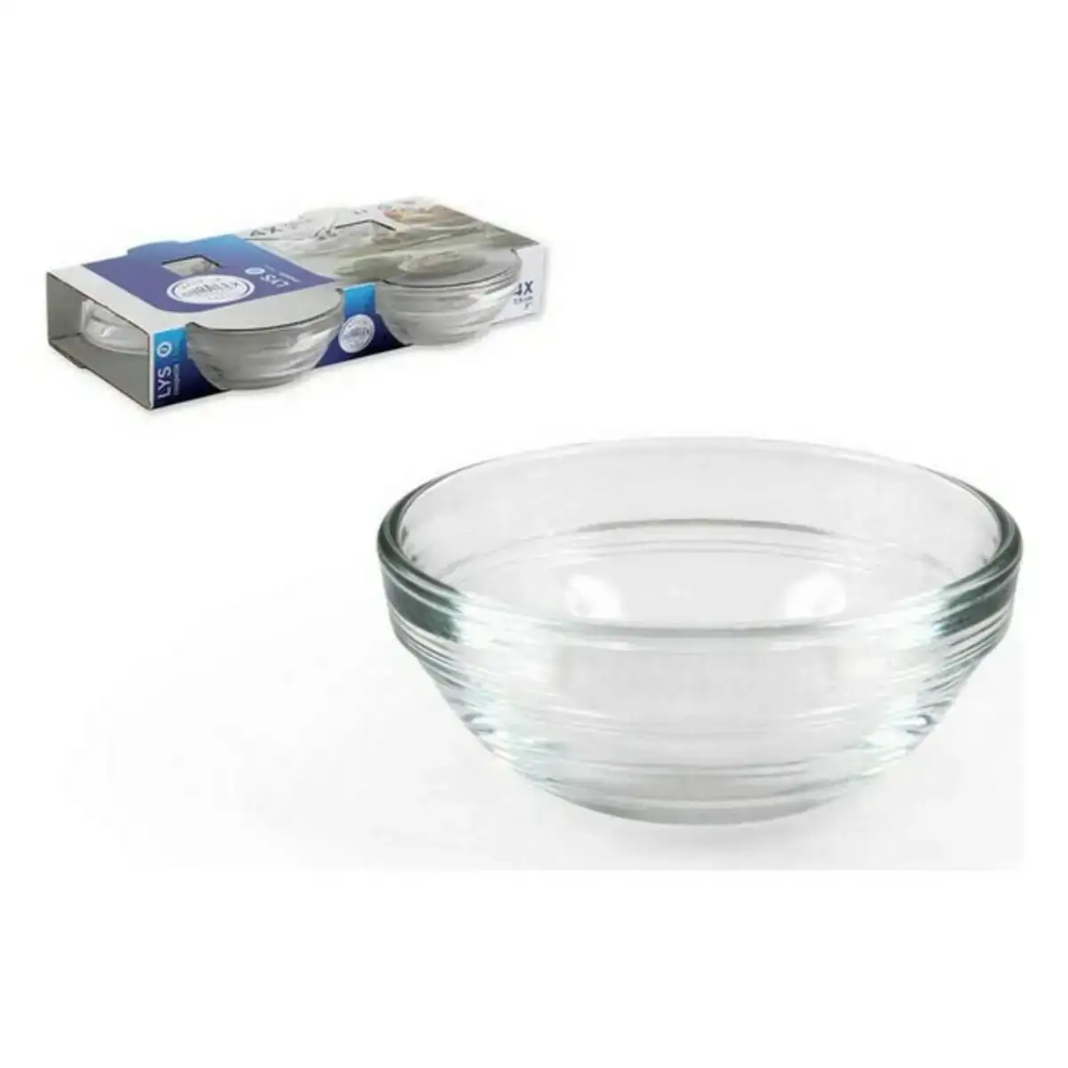Bol duralex empilable rond 4 uds 70 ml _8655. Bienvenue chez DIAYTAR COTE D'IVOIRE - Où Chaque Produit a son Âme. Découvrez notre gamme et choisissez des articles qui résonnent avec votre personnalité et vos valeurs.