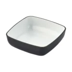 Bol inde melamine blanc noir carre 10 x 10 x 4 cm_5413. Entrez dans le Monde de DIAYTAR COTE D'IVOIRE - Où Chaque Produit Raconte une Histoire Unique. Explorez notre sélection et laissez-vous transporter par des récits à travers les articles que vous choisissez.