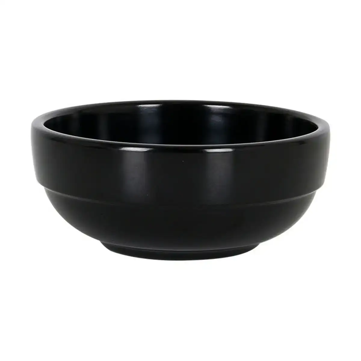 Bol inde melamine noir_7437. Entrez dans l'Univers de DIAYTAR COTE D'IVOIRE - Où Choisir est un Voyage. Explorez notre gamme diversifiée et trouvez des articles qui répondent à tous vos besoins et envies.