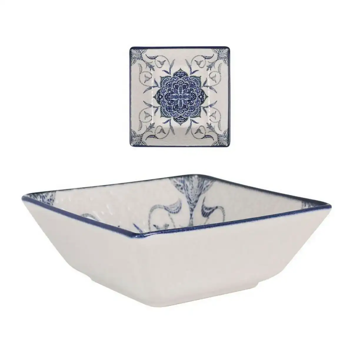 Bol la mediterranea rosetta porcelaine brille 13 x 13 x 5 cm _9525. DIAYTAR COTE D'IVOIRE - Votre Passage vers l'Exceptionnel. Explorez notre boutique en ligne, où chaque produit est choisi avec soin pour offrir une expérience de shopping inoubliable.