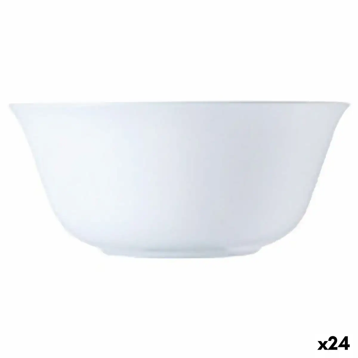 Bol luminarc carine blanc verre 12 cm 24 unites _8928. DIAYTAR COTE D'IVOIRE - L'Équilibre Parfait entre Tradition et Modernité. Explorez notre collection pour trouver des produits qui incarnent la culture et la contemporanéité du Côte d'Ivoire.