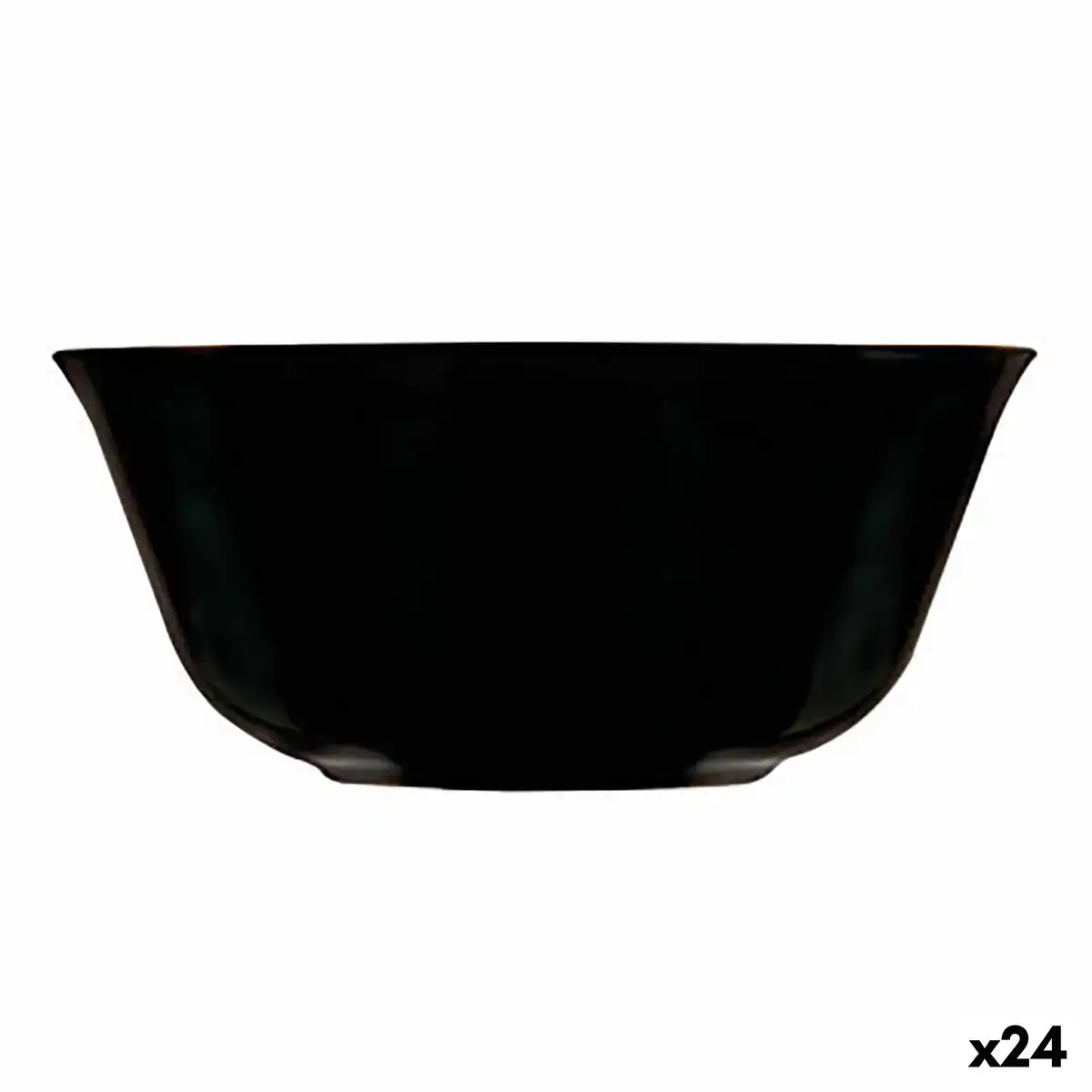 Bol luminarc carine noir polyvalents verre 12 cm 24 unites _3261. Bienvenue chez DIAYTAR COTE D'IVOIRE - Où Chaque Produit a son Histoire. Plongez dans notre sélection diversifiée et découvrez des articles qui racontent le riche patrimoine sénégalais.