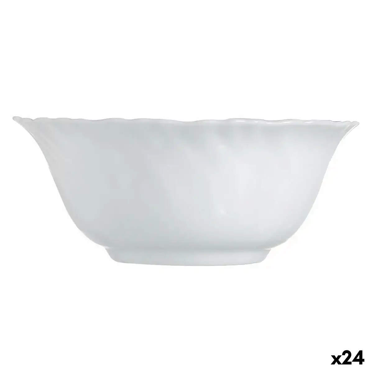 Bol luminarc feston blanc verre 12 cm 24 unites _9396. Entrez dans l'Univers de DIAYTAR COTE D'IVOIRE - Où Chaque Produit a sa Place. Explorez nos rayons virtuels et choisissez des articles qui s'intègrent parfaitement à votre style de vie.