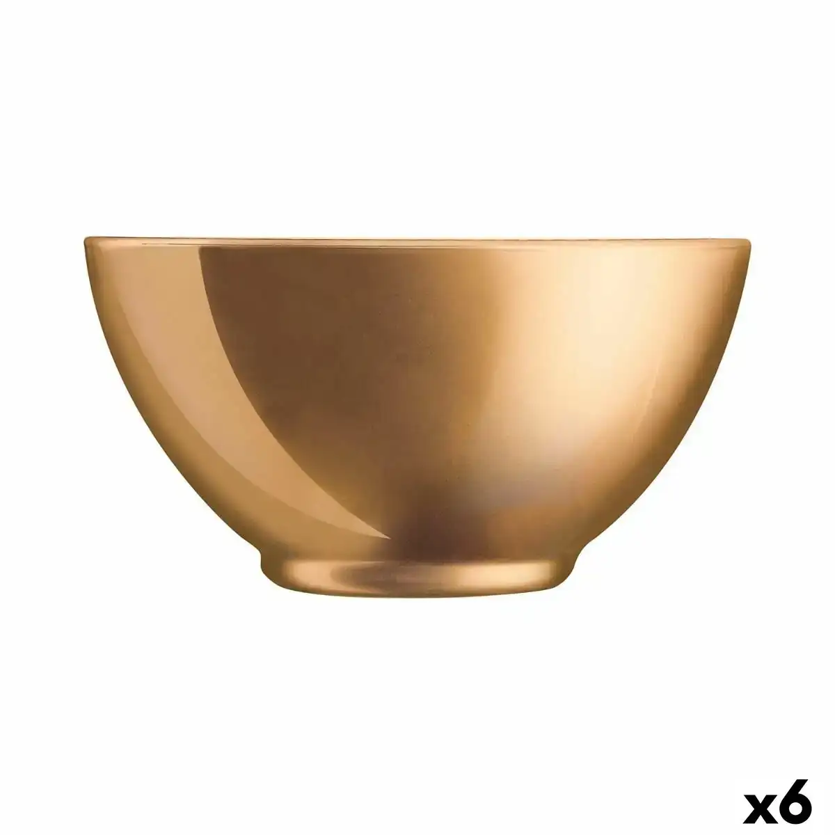 Bol luminarc flashy dore verre 500 ml 6 unites _3555. DIAYTAR COTE D'IVOIRE - Là où Choisir est un Acte d'Amour pour la Culture Côte d'Ivoireaise. Explorez notre gamme et choisissez des produits qui célèbrent la richesse de notre patrimoine.