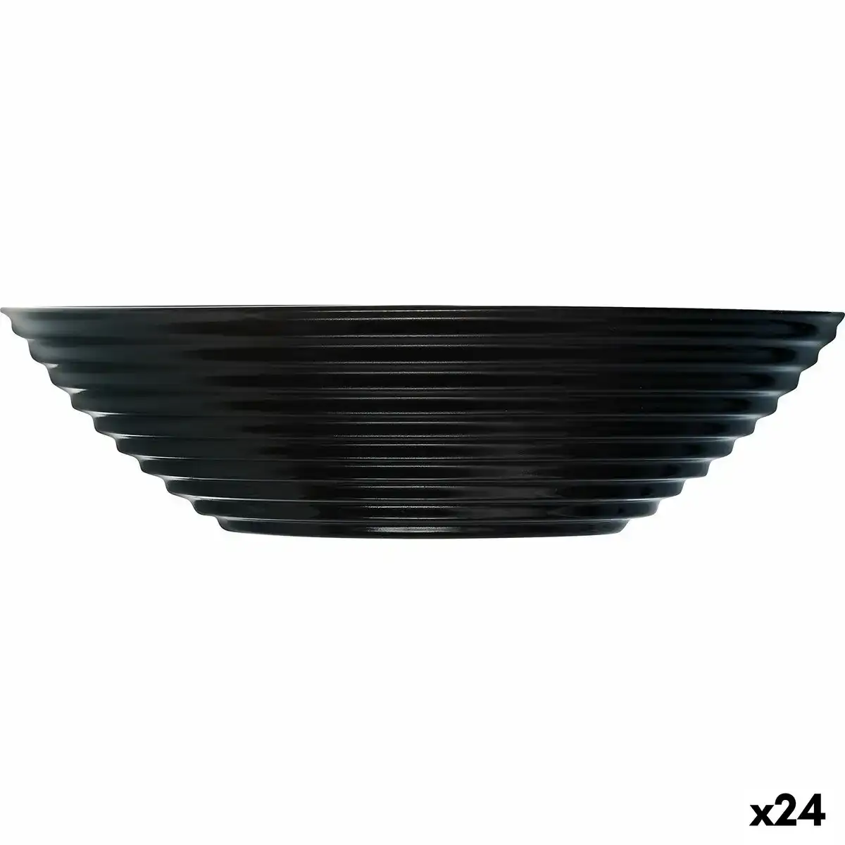 Bol luminarc harena soupe 20 cm noir verre 24 unites _5740. DIAYTAR COTE D'IVOIRE - Où Chaque Produit a sa Place. Parcourez notre catalogue et choisissez des articles qui s'intègrent parfaitement à votre style et à votre espace.