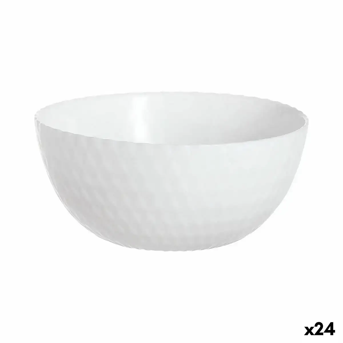 Bol luminarc pampille blanco blanc verre 24 unites _5448. DIAYTAR COTE D'IVOIRE - Votre Source d'Inspiration Shopping. Parcourez nos rayons et trouvez des articles qui vous inspirent, que ce soit pour votre style, votre maison ou votre vie quotidienne.