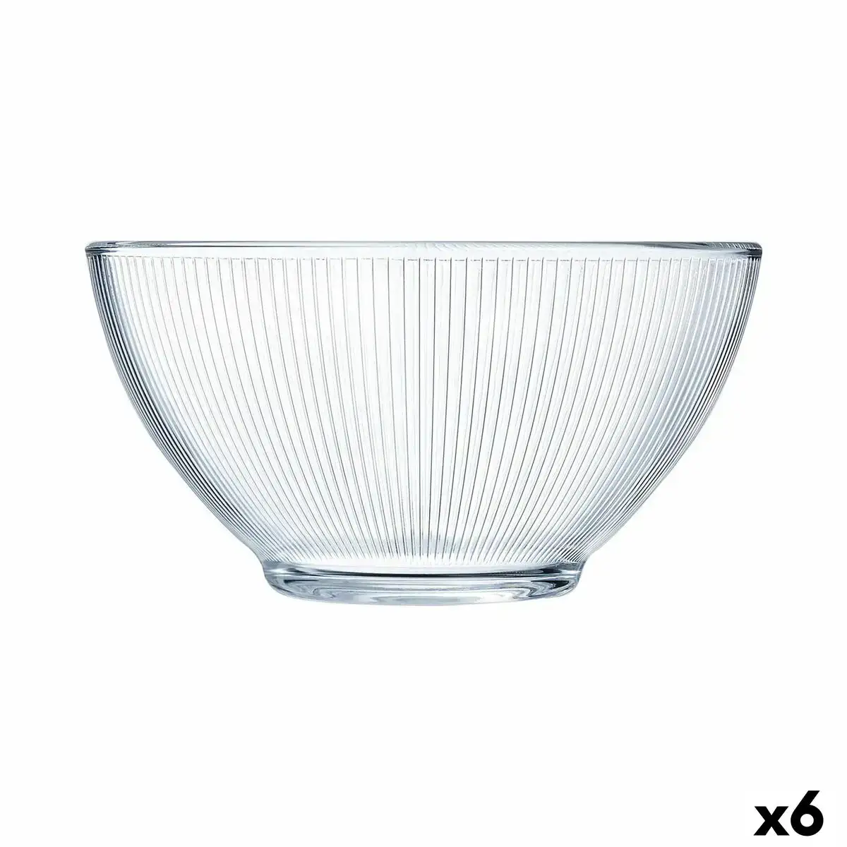 Bol luminarc stripy petit dejeuner transparent verre 500 ml 6 unites _2491. Bienvenue chez DIAYTAR COTE D'IVOIRE - Où Choisir Rime avec Découvrir. Plongez dans notre catalogue et trouvez des produits qui révèlent la diversité et la richesse culturelle du Côte d'Ivoire.
