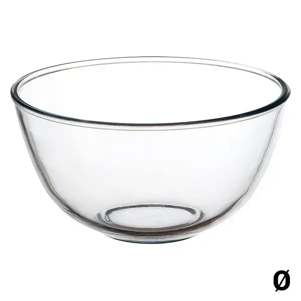 Bol melangeur pyrex classic vidrio transparent verre_3318. DIAYTAR COTE D'IVOIRE - Où Choisir est un Voyage Cultuel. Explorez notre boutique en ligne et découvrez des produits qui célèbrent la richesse et la diversité culturelle du Côte d'Ivoire.