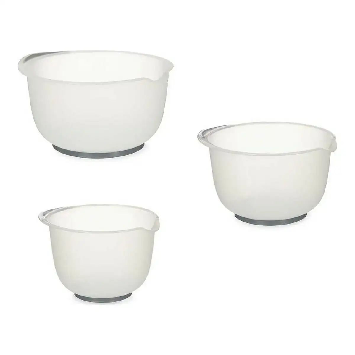 Bol mesureur gris 2 5 l 2 l 1 5 l polypropylene tpe 3 pcs _3776. DIAYTAR COTE D'IVOIRE - Là où les Possibilités sont Infinies. Parcourez nos catégories et laissez-vous séduire par des produits qui enrichiront votre quotidien, du pratique à l'esthétique.
