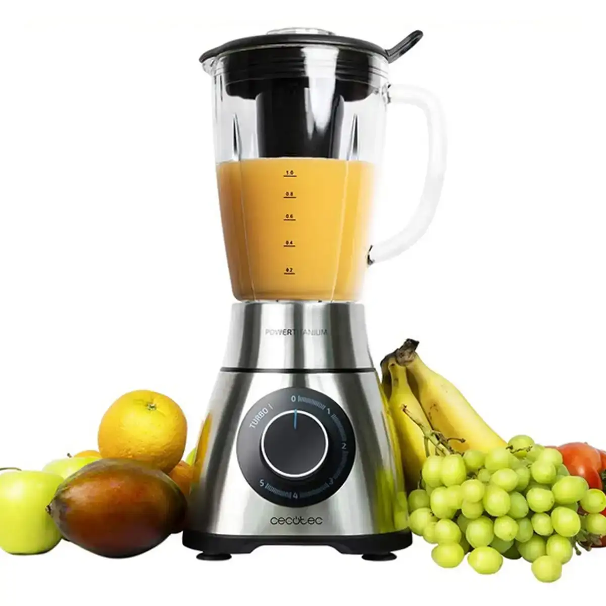 Bol mixeur cecotec power black titanium 1300 perfectmix 1 8 l 1300w 1300 w_2624. DIAYTAR COTE D'IVOIRE - Votre Passage vers le Chic et l'Élégance. Naviguez à travers notre boutique en ligne pour trouver des produits qui ajoutent une touche sophistiquée à votre style.