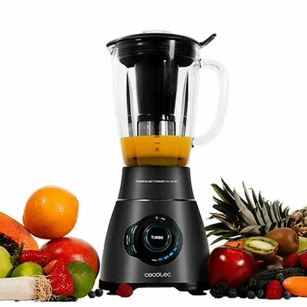 Bol mixeur cecotec power black titanium 1800 smart 2 1 l 1800w_6252. DIAYTAR COTE D'IVOIRE - Où Choisir est une Célébration. Découvrez notre sélection de produits qui représentent la diversité et la joie du Côte d'Ivoire, à chaque étape de votre vie.