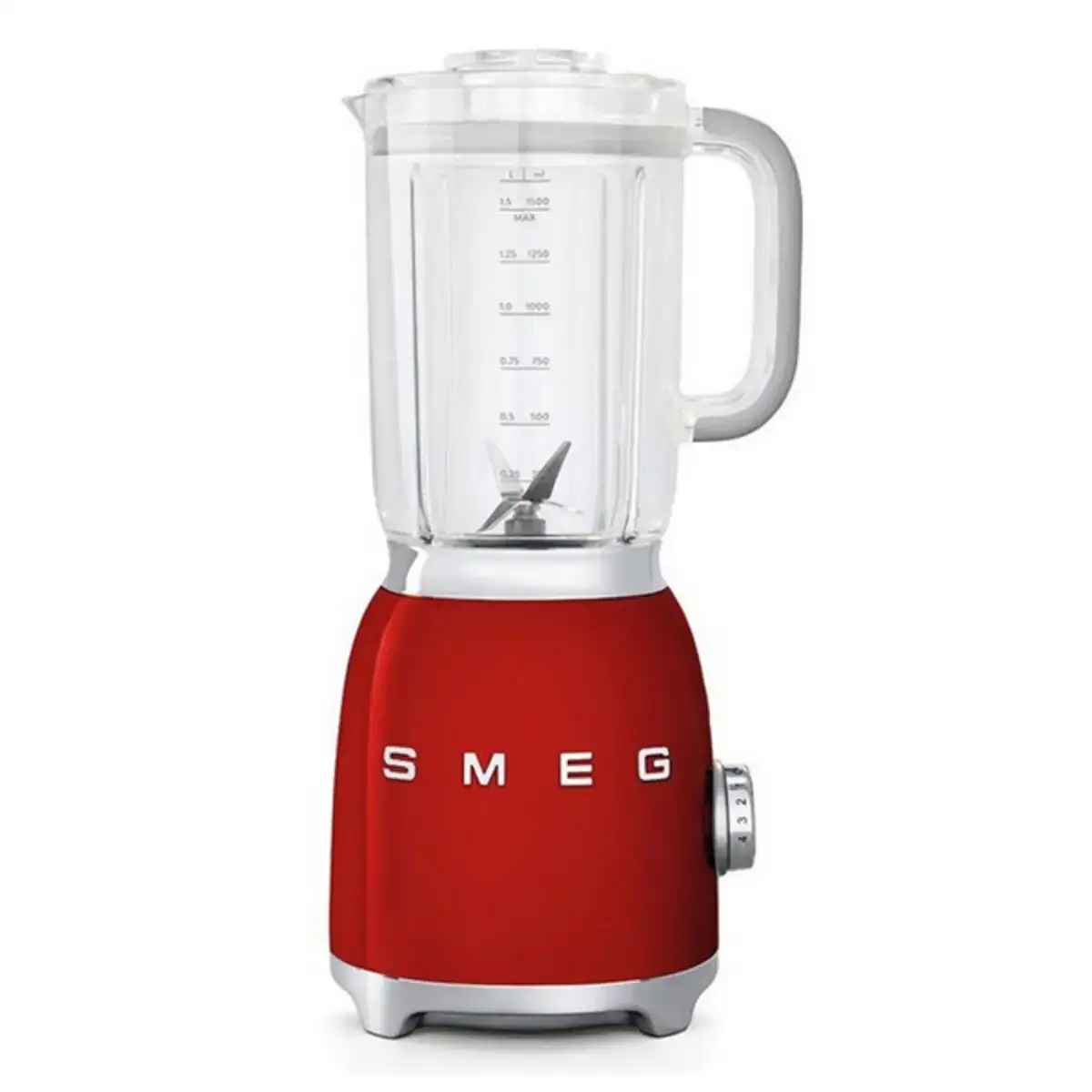 Bol mixeur smeg blf01rdeu 1 5 l 800w_9963. DIAYTAR COTE D'IVOIRE - Là où Choisir est une Célébration de l'Artisanat. Explorez notre gamme variée et choisissez des produits qui incarnent la tradition et le talent des artisans du Côte d'Ivoire.