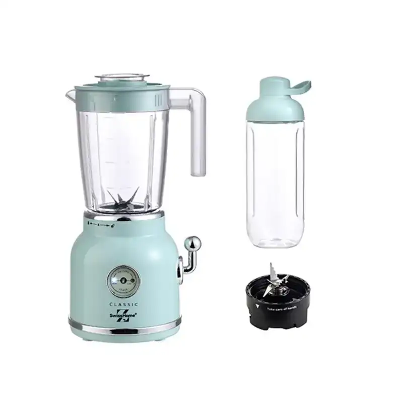 Bol mixeur swisshome q4106 2 en 1 bleu 250 w_4787. Bienvenue sur DIAYTAR COTE D'IVOIRE - Où Chaque Article a son Histoire. Découvrez notre sélection méticuleuse de produits qui racontent l'authenticité et la beauté du Côte d'Ivoire.