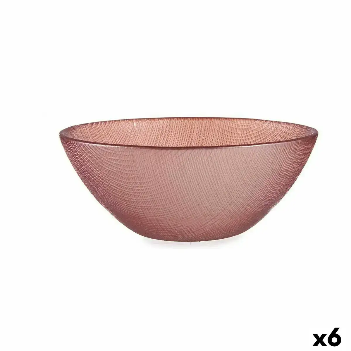 Bol o 15 cm rose verre 6 unites _1975. Bienvenue sur DIAYTAR COTE D'IVOIRE - Où l'Élégance Rencontrer la Tradition. Explorez notre gamme variée et trouvez des articles qui marient le chic moderne au charme ancestral.