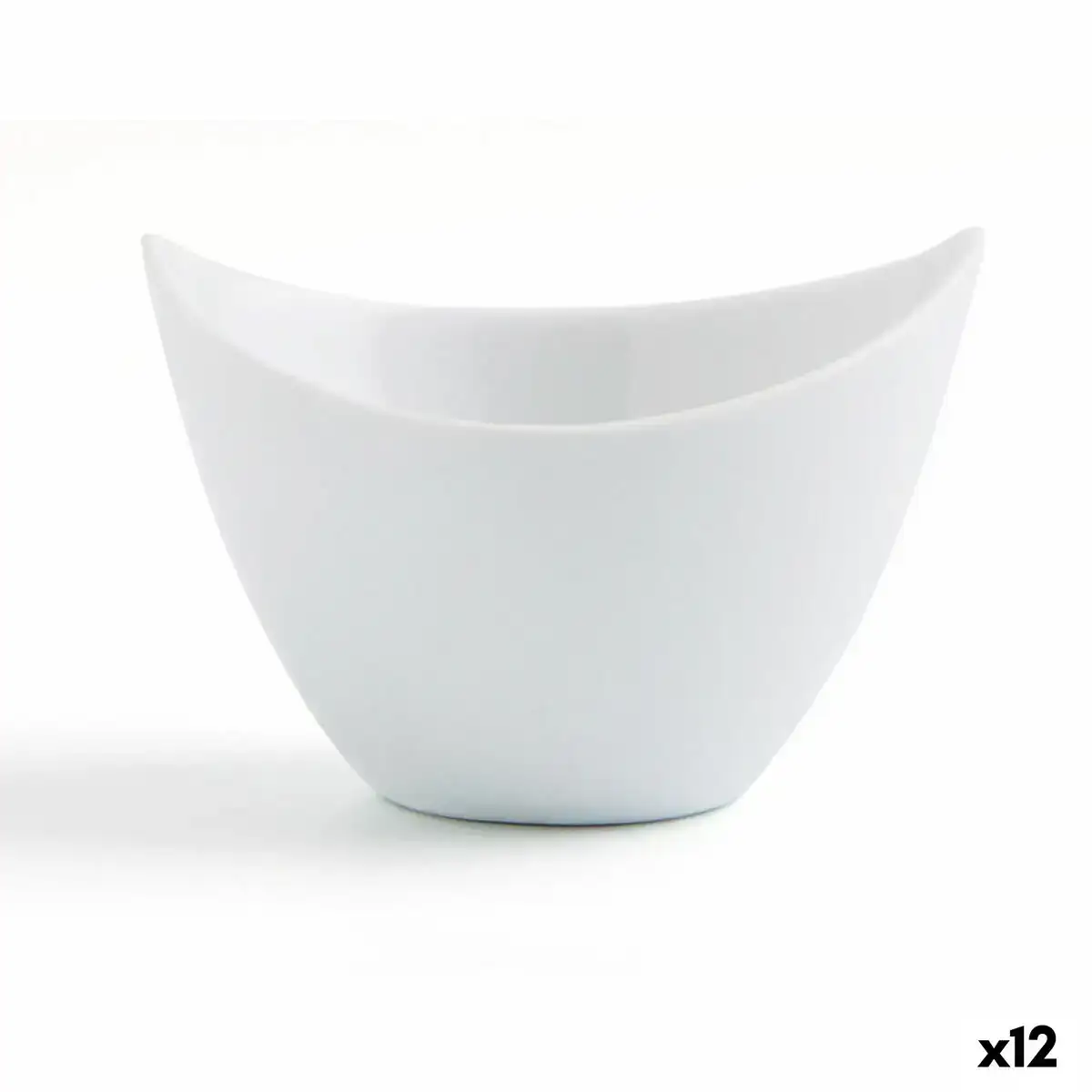 Bol quid gastro fun aperitif ceramique blanc 9 x 6 cm 12 unites_4218. DIAYTAR COTE D'IVOIRE - Votre Destination pour un Shopping Réfléchi. Découvrez notre gamme variée et choisissez des produits qui correspondent à vos valeurs et à votre style de vie.