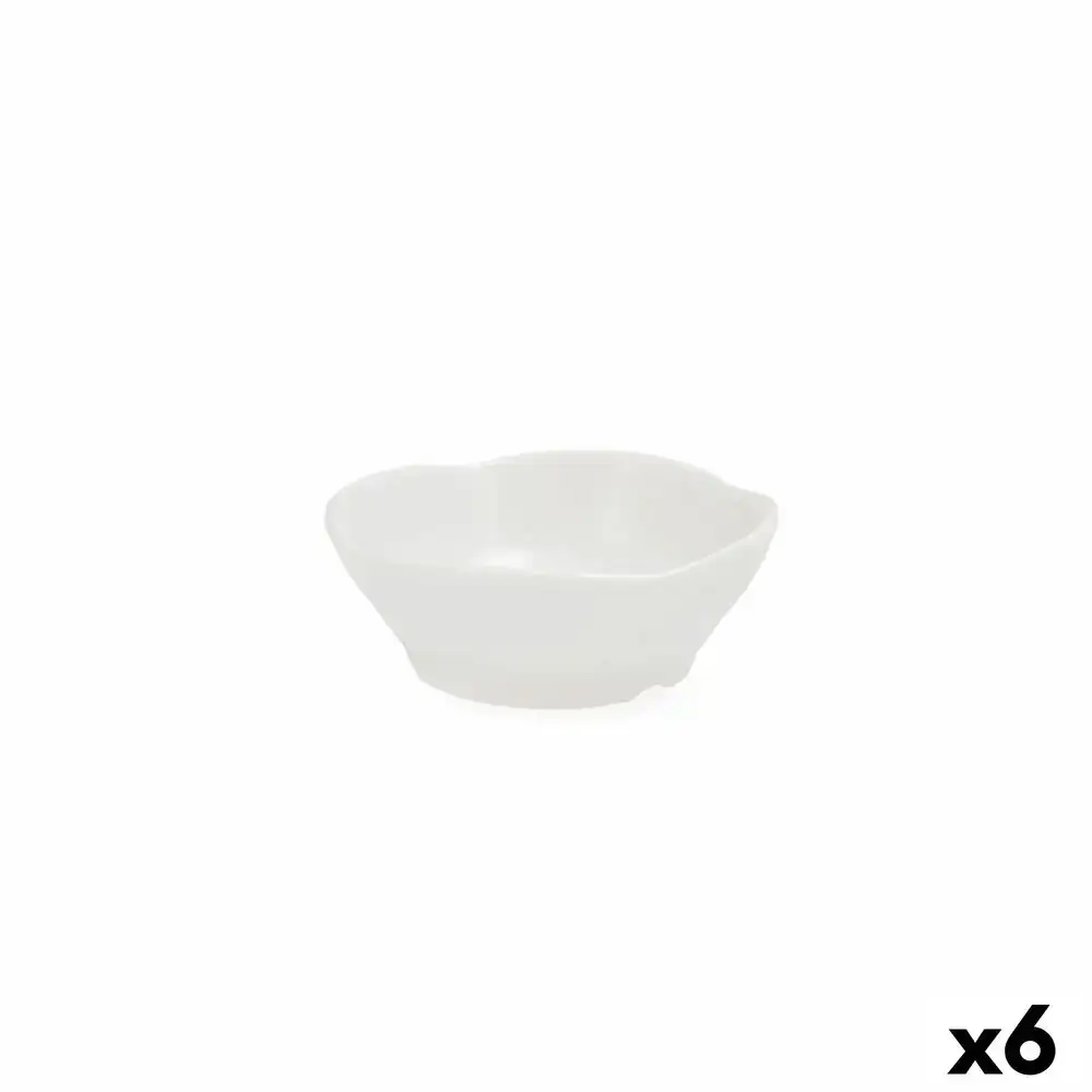 Bol quid select blanc plastique 12 5 x 12 5 x 4 5 cm 6 unites _3524. DIAYTAR COTE D'IVOIRE - Là où le Shopping devient une Fête des Sens. Plongez dans notre univers et choisissez des produits qui éveillent votre goût pour l'esthétique et l'authenticité.