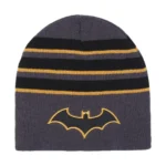 Bonnet enfant batman gris taille unique _6282. DIAYTAR COTE D'IVOIRE - Votre Destination pour un Shopping Réfléchi. Découvrez notre gamme variée et choisissez des produits qui correspondent à vos valeurs et à votre style de vie.