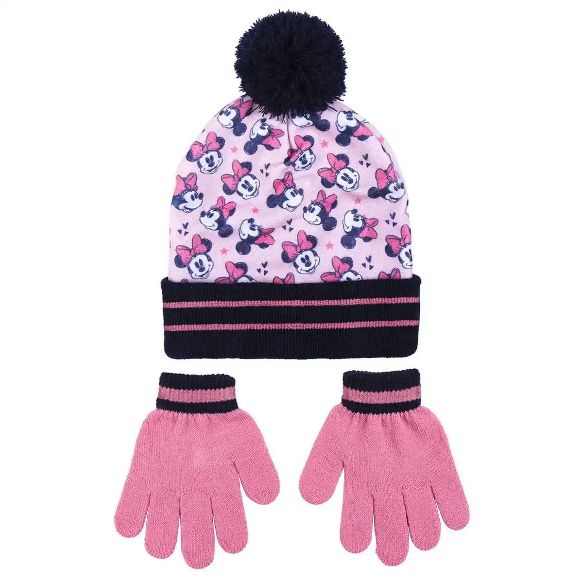 Bonnet et gants minnie mouse rose taille unique _7383. DIAYTAR COTE D'IVOIRE - L'Art de Magasiner sans Limites. Naviguez à travers notre collection diversifiée pour trouver des produits qui élargiront vos horizons shopping.