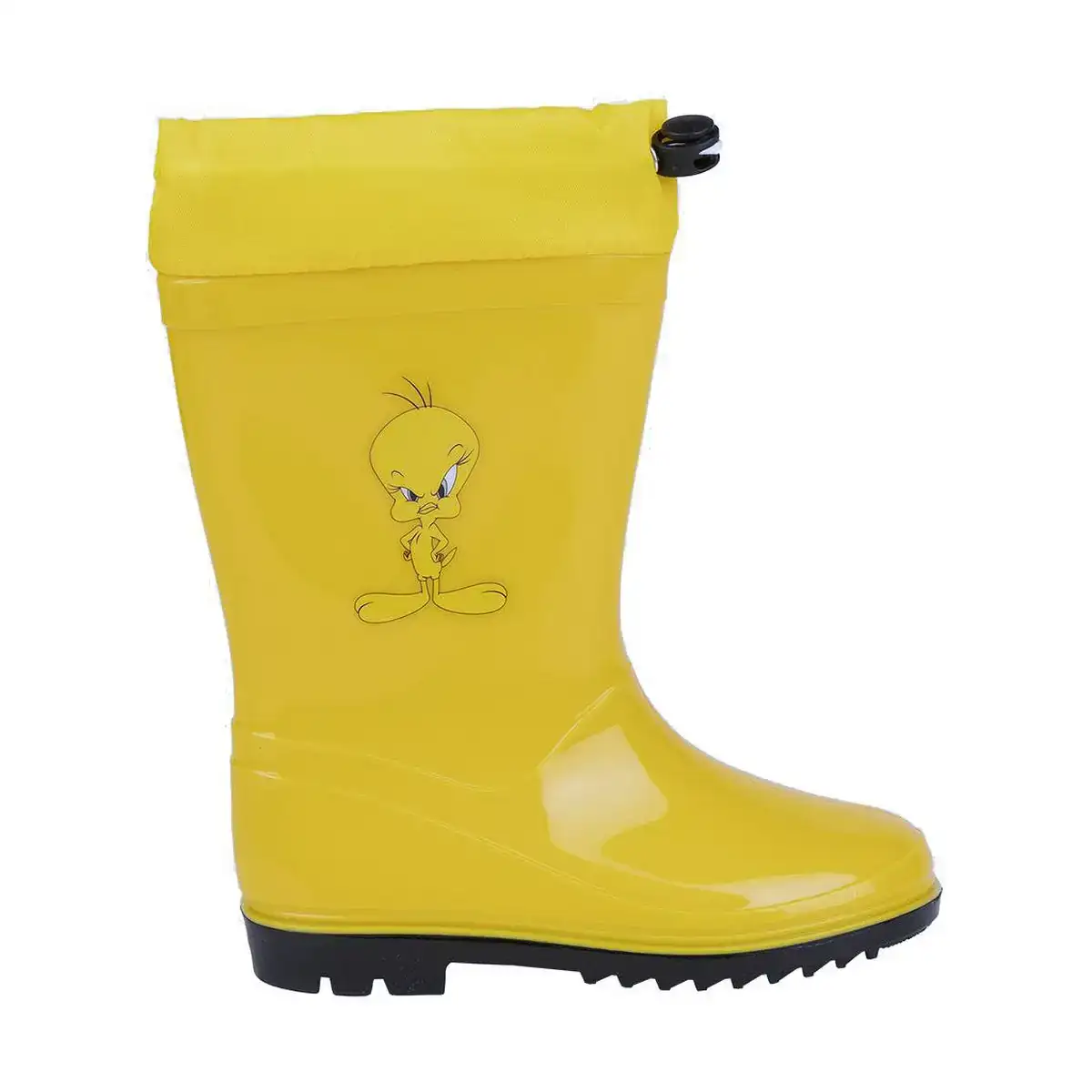 Bottes en caoutchouc pour enfants looney tunes jaune_4403. DIAYTAR COTE D'IVOIRE - Là où la Tradition Devient Tendance. Naviguez à travers notre boutique en ligne et choisissez des produits qui allient l'authenticité au contemporain.