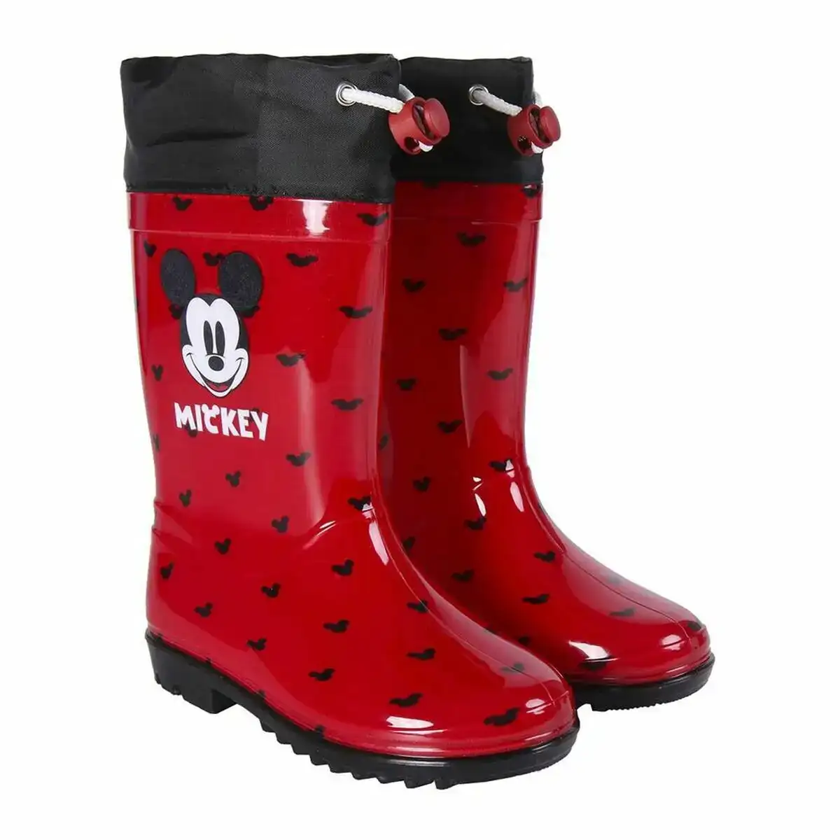 Bottes en caoutchouc pour enfants mickey mouse rouge_7929. DIAYTAR COTE D'IVOIRE - Où la Qualité est Notre Engagement. Explorez notre boutique en ligne pour découvrir des produits conçus pour vous apporter satisfaction et plaisir.