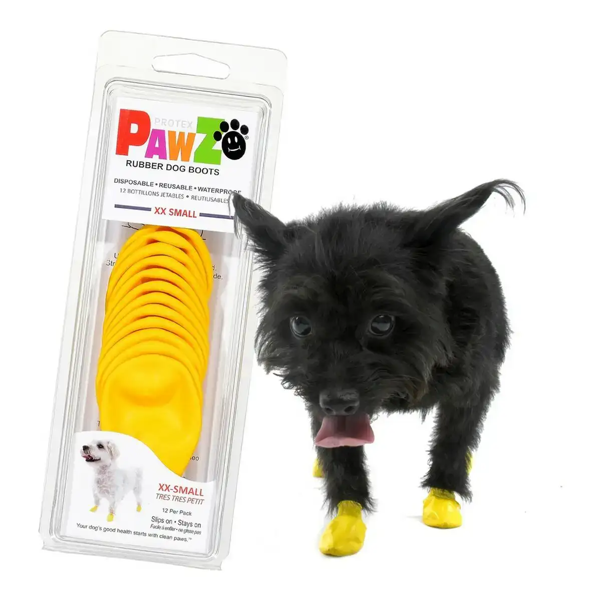 Bottes pawz chien 12 unites jaune taille xxs_3834. DIAYTAR COTE D'IVOIRE - L'Univers du Choix et de l'Authenticité. Explorez notre catalogue et découvrez des articles qui incarnent le patrimoine du Côte d'Ivoire et la modernité du monde.
