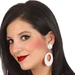 Boucles d oreilles blanc_9962. DIAYTAR COTE D'IVOIRE - Votre Passage vers l'Élégance Abordable. Explorez notre collection où chaque produit est choisi pour sa qualité et son accessibilité, incarnant ainsi l'essence du Côte d'Ivoire.