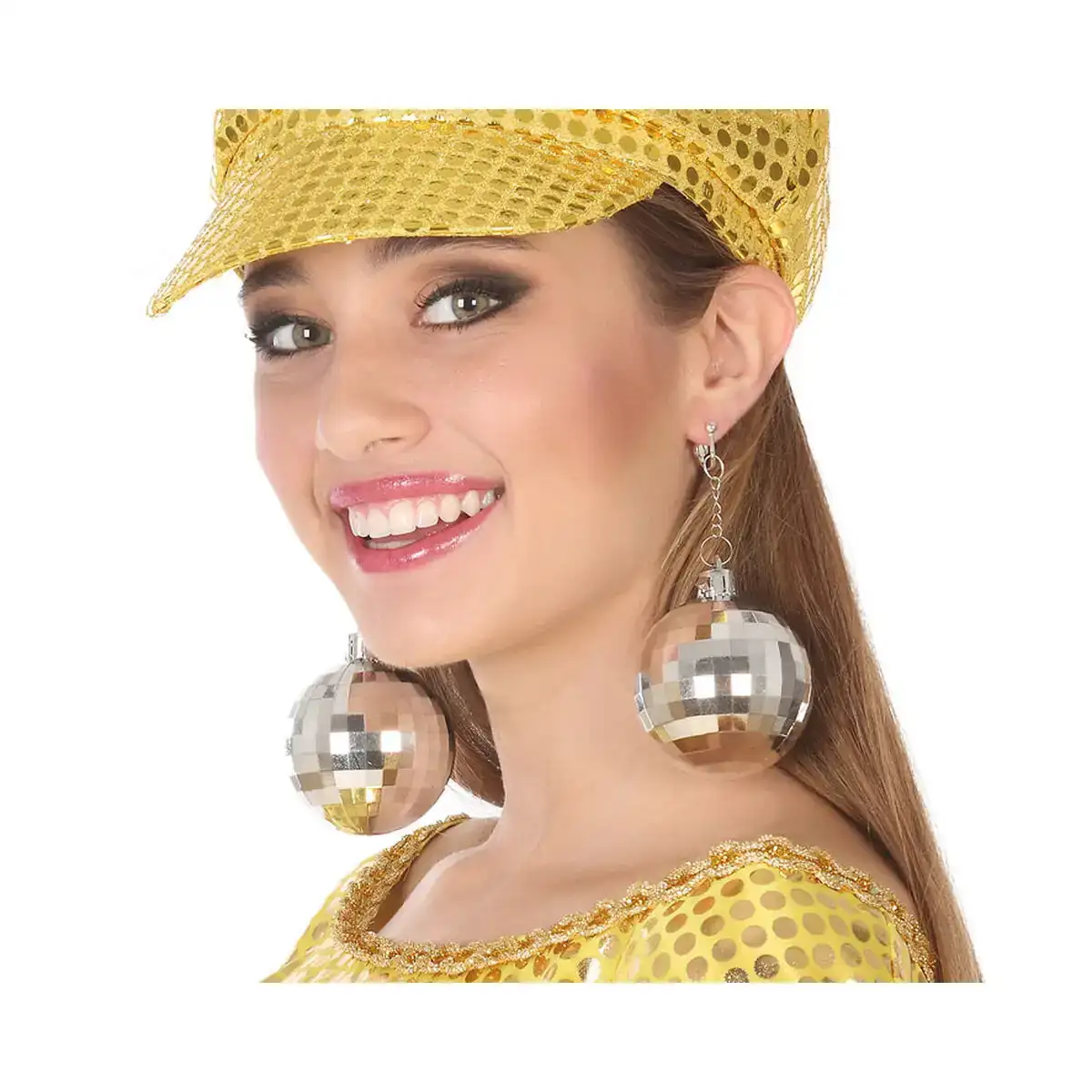 Boucles d oreilles boule a facettes argente_7657. Bienvenue sur DIAYTAR COTE D'IVOIRE - Votre Fenêtre sur le Shopping Moderne. Parcourez notre boutique en ligne et découvrez des produits qui incarnent l'évolution du style et de la qualité.