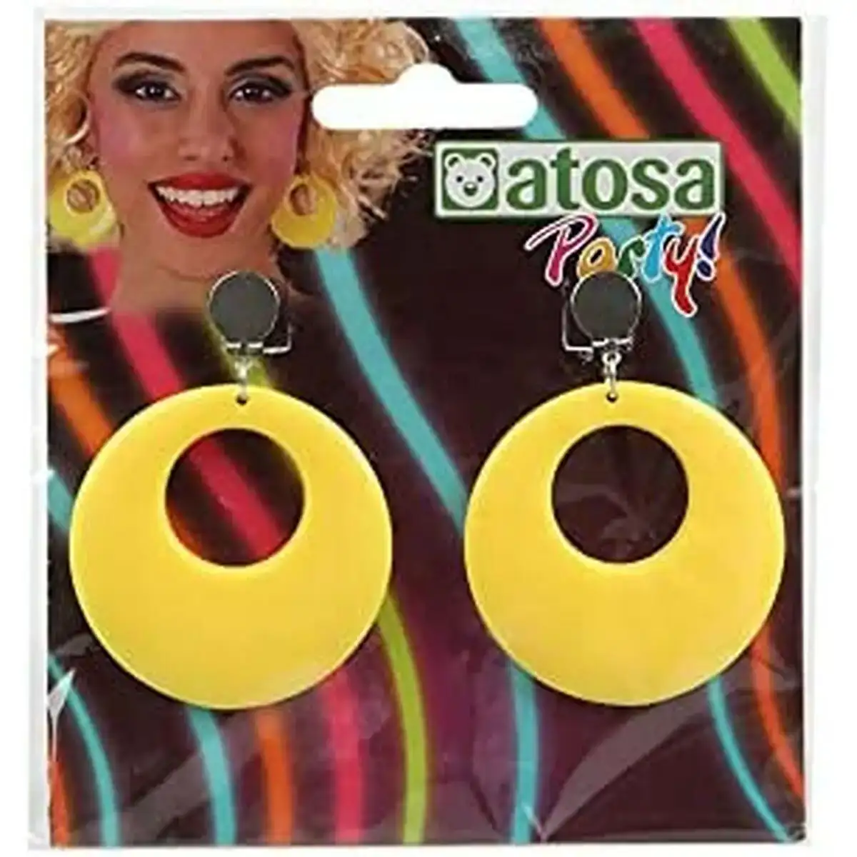 Boucles d oreilles neon jaune cercles_8897. DIAYTAR COTE D'IVOIRE - Votre Univers Shopping Éclectique. Explorez nos offres variées et découvrez des articles qui embrassent la diversité et la polyvalence de vos besoins.