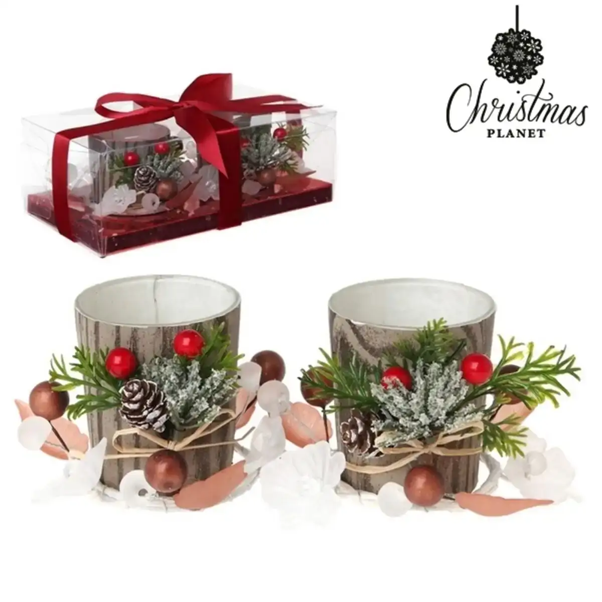 Bougeoir 2 pcs verre_8061. DIAYTAR COTE D'IVOIRE - Votre Portail Vers l'Exclusivité. Explorez notre boutique en ligne pour découvrir des produits uniques et raffinés, conçus pour ceux qui recherchent l'excellence.