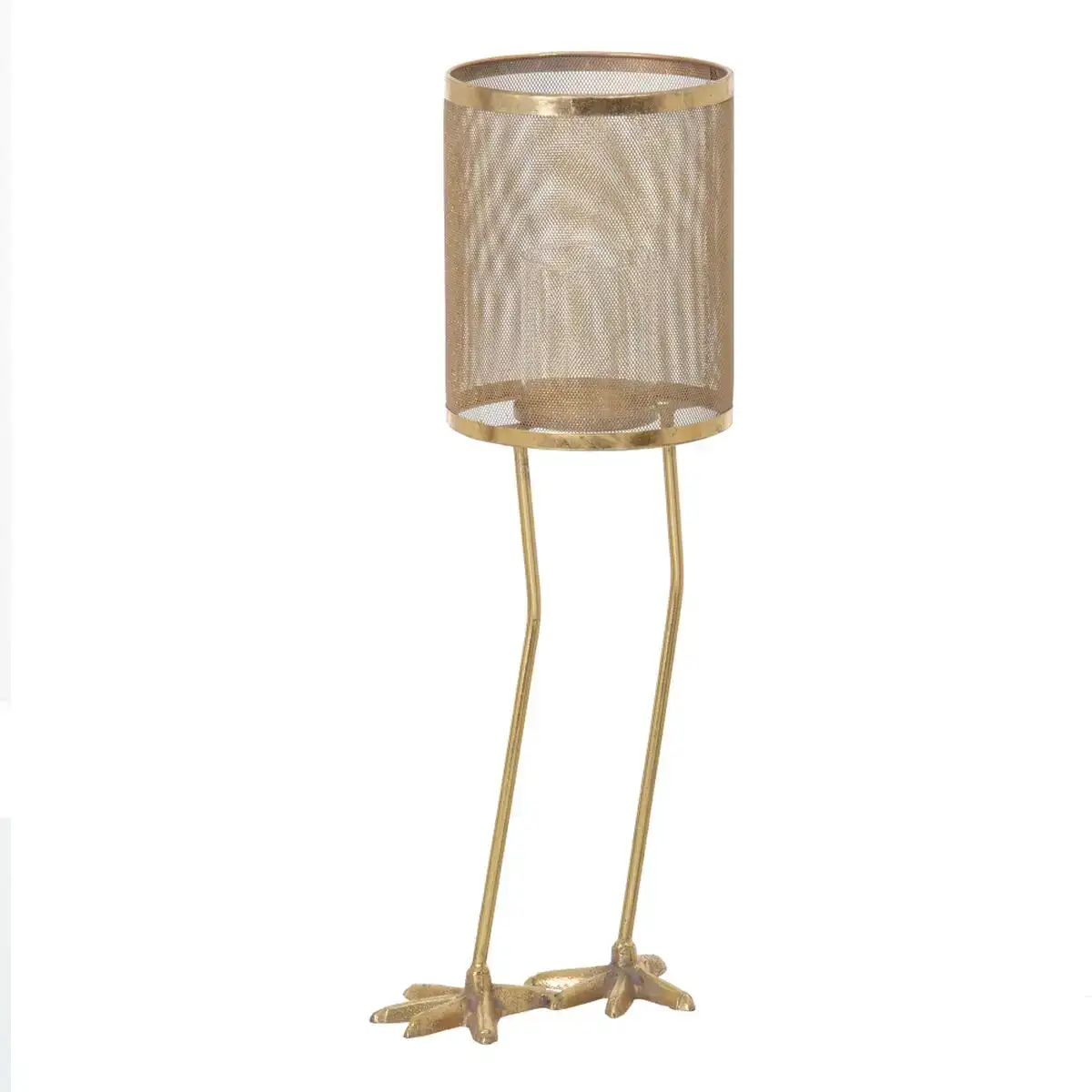 Bougeoir 25 5 x 20 x 68 5 cm dore metal_6694. DIAYTAR COTE D'IVOIRE - Là où Chaque Produit Évoque une Émotion. Parcourez notre catalogue et choisissez des articles qui vous touchent et qui enrichissent votre expérience.