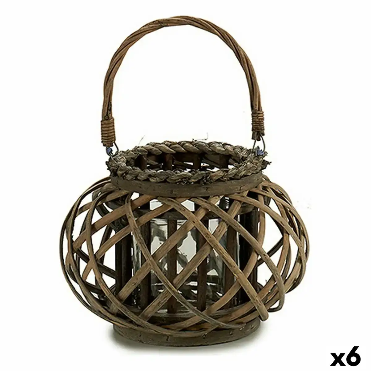 Bougeoir 30 x 18 5 x 23 cm marron verre osier 6 unites _9962. Découvrez DIAYTAR COTE D'IVOIRE - Votre Destination de Shopping Inspirée. Naviguez à travers nos offres variées et trouvez des articles qui reflètent votre personnalité et vos goûts.