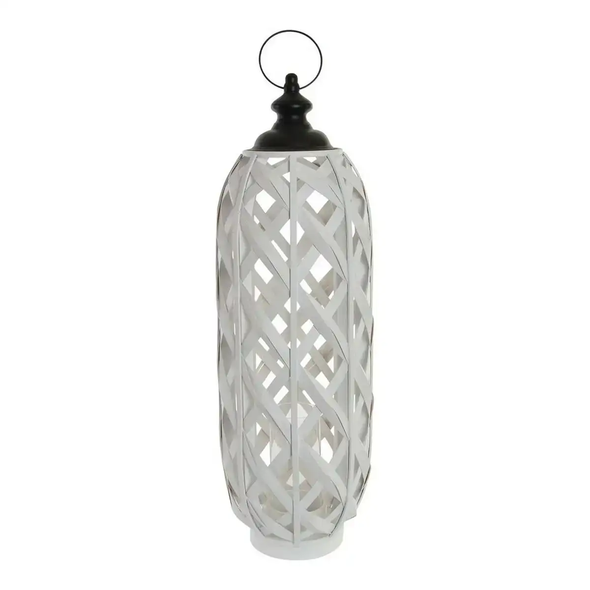 Bougeoir dkd home decor blanc metal bambou 25 x 25 x 56 cm _2374. DIAYTAR COTE D'IVOIRE - Votre Passage vers l'Élégance Abordable. Explorez notre collection où chaque produit est choisi pour sa qualité et son accessibilité, incarnant ainsi l'essence du Côte d'Ivoire.