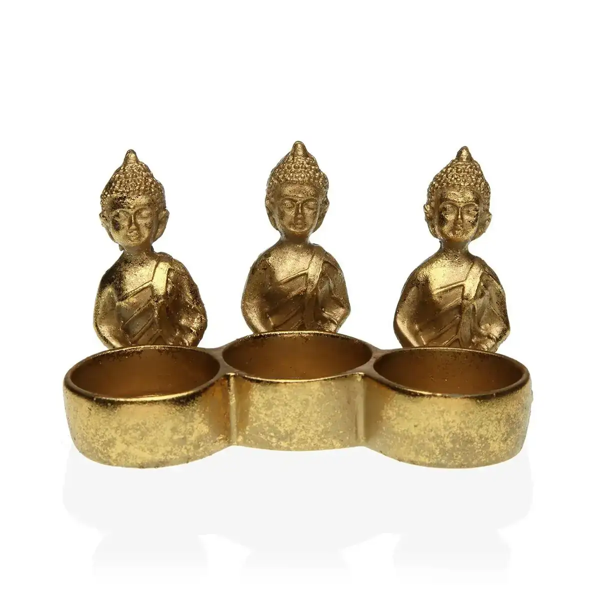 Bougeoir versa buda 9 5 x 8 x 15 cm resine_3350. DIAYTAR COTE D'IVOIRE - Où Choisir est une Célébration de l'Artisanat Local. Découvrez notre boutique en ligne et choisissez des produits qui incarnent la passion des artisans sénégalais.