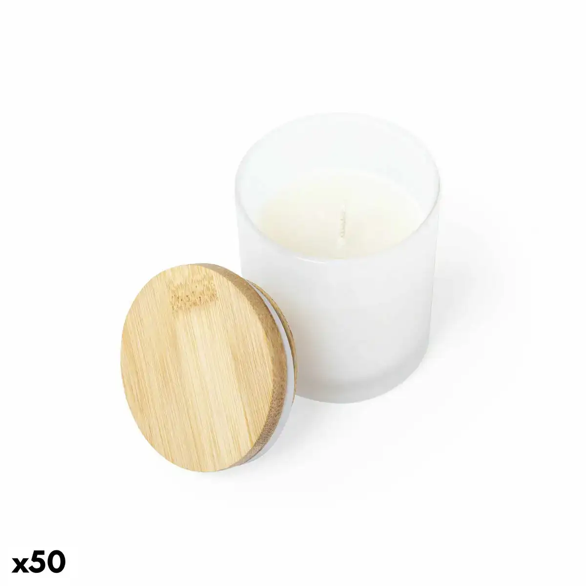 Bougie 146792 blanc vanille 50 unites _3669. DIAYTAR COTE D'IVOIRE - Votre Portail vers l'Extraordinaire. Parcourez nos collections et découvrez des produits qui vous emmènent au-delà de l'ordinaire, créant une expérience de shopping mémorable.