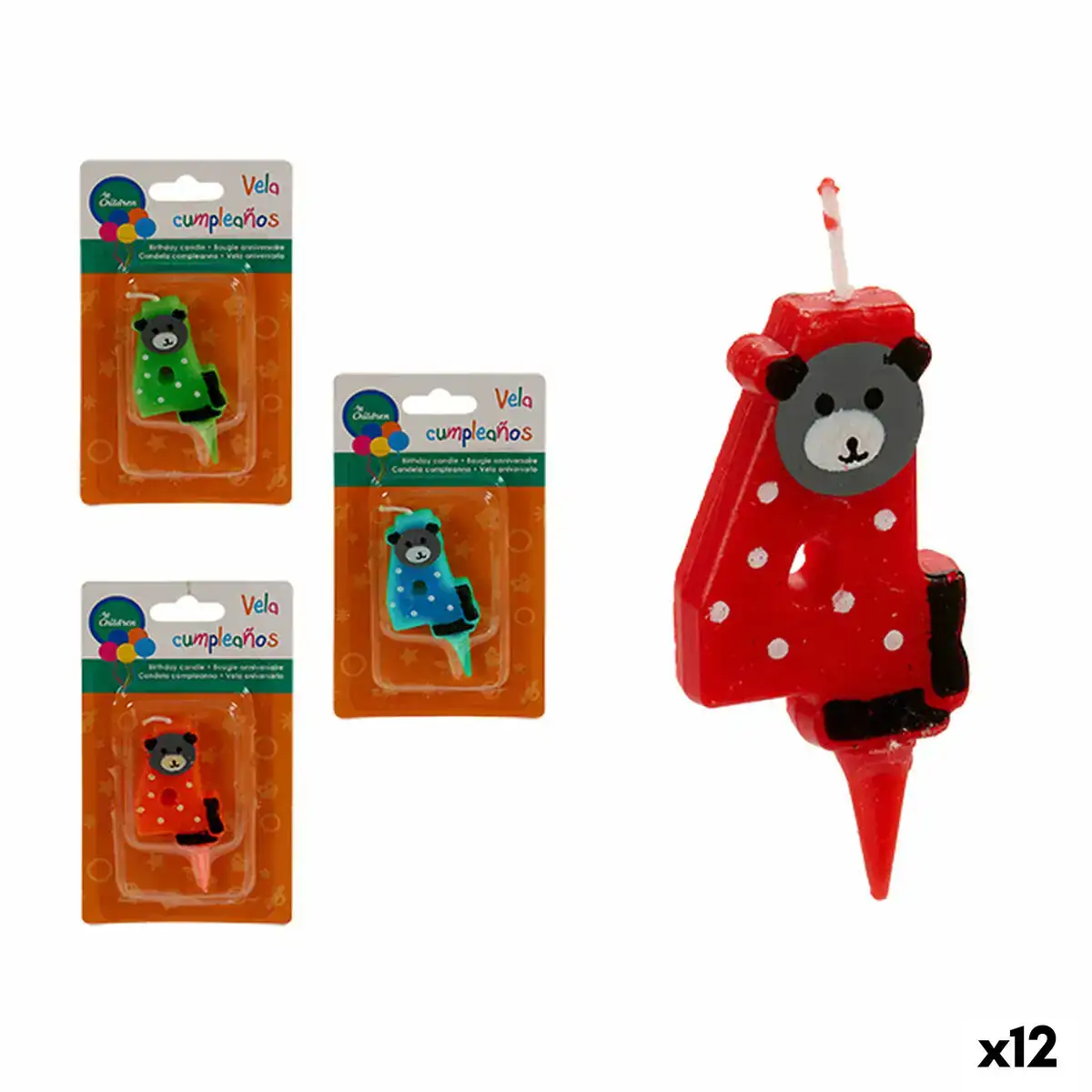 Bougie animaux anniversaire numero 4 12 unites _1208. DIAYTAR COTE D'IVOIRE - Là où Chaque Clic Compte. Parcourez notre boutique en ligne et laissez-vous guider vers des trouvailles uniques qui enrichiront votre quotidien.