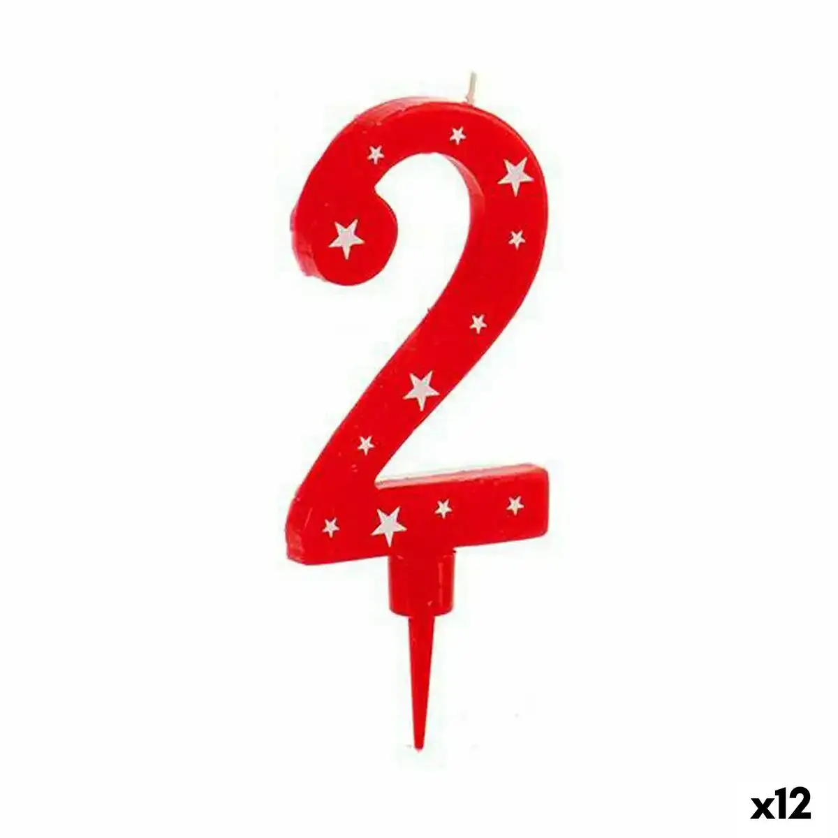 Bougie anniversaire numero 2 12 unites _6906. DIAYTAR COTE D'IVOIRE - Où Choisir est une Célébration de l'Artisanat. Explorez notre boutique en ligne et choisissez des articles qui incarnent l'art et le savoir-faire du Côte d'Ivoire.