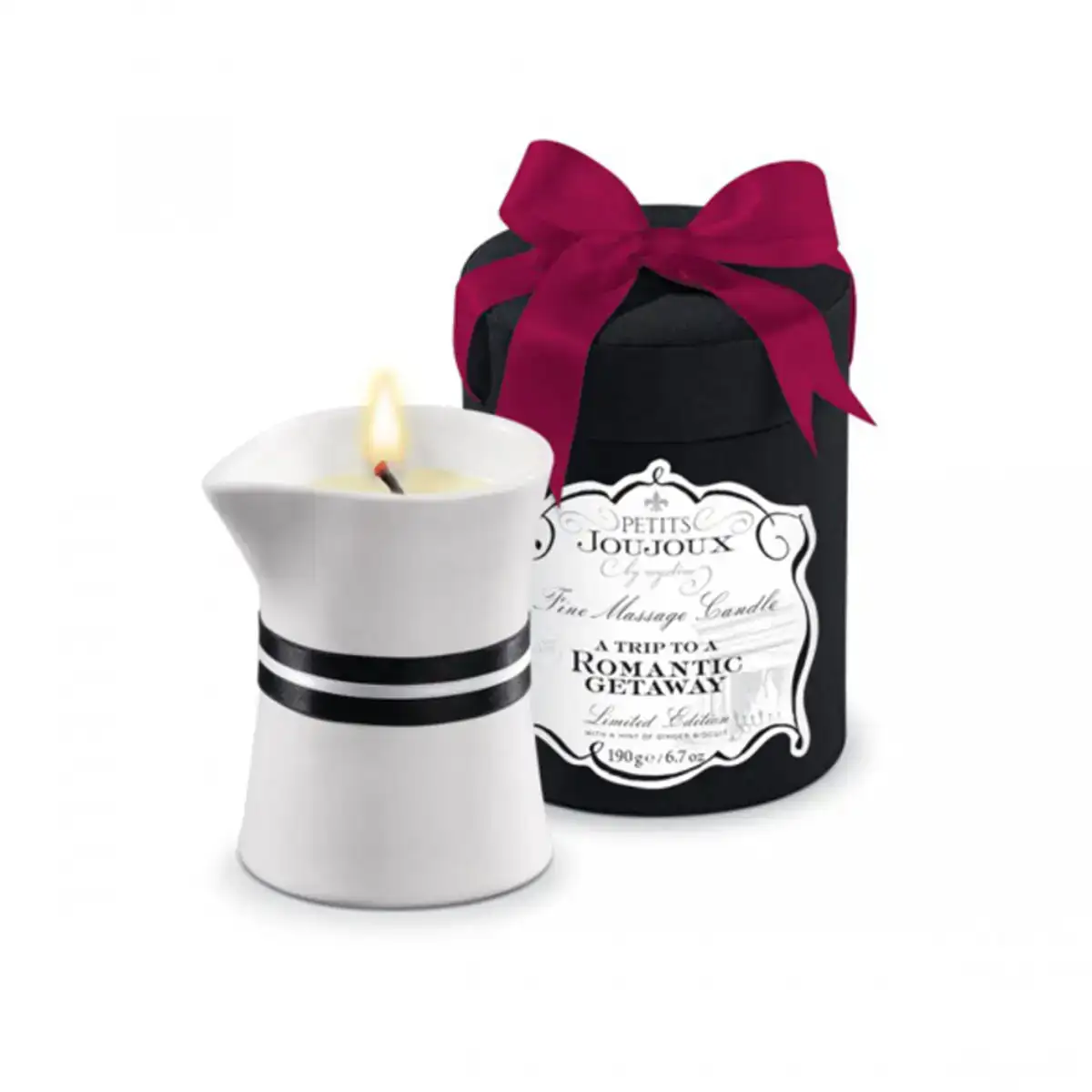 Bougie de massage rom escapade 190 g petits joujoux 7069_4284. DIAYTAR COTE D'IVOIRE - L'Art de Vivre l'Élégance Accessible. Parcourez notre gamme variée et choisissez des produits qui ajoutent une touche de sophistication à votre style.
