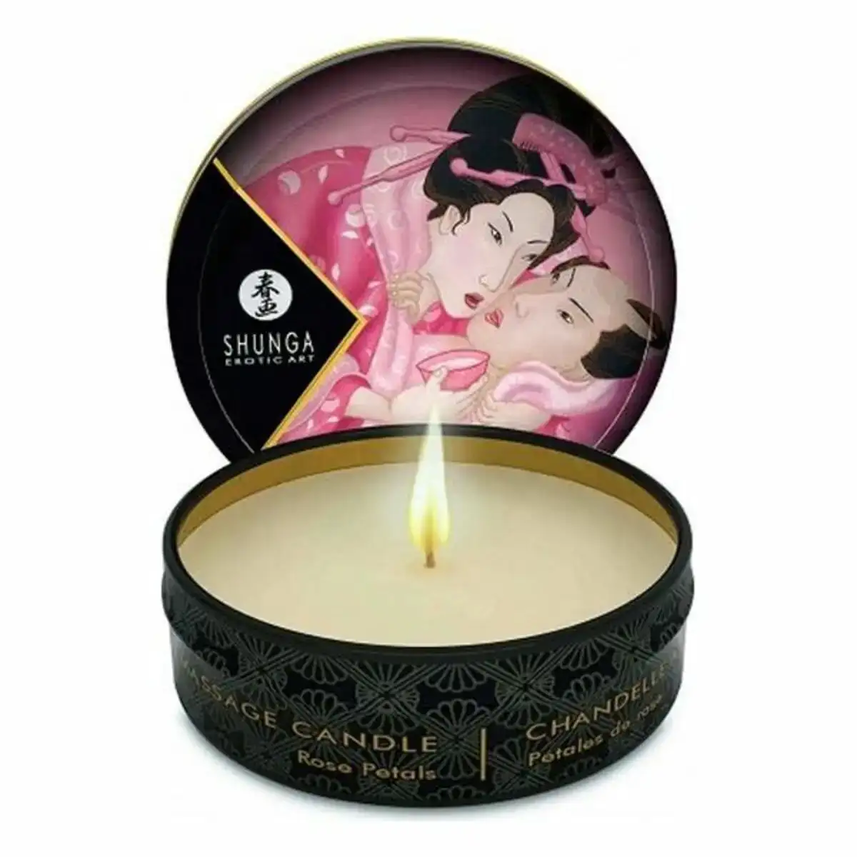 Bougie de massage shunga 11568 30 ml roses_5559. DIAYTAR COTE D'IVOIRE - Où Choisir est un Plaisir Responsable. Parcourez notre catalogue et choisissez des produits qui incarnent notre engagement envers des pratiques durables et éthiques.