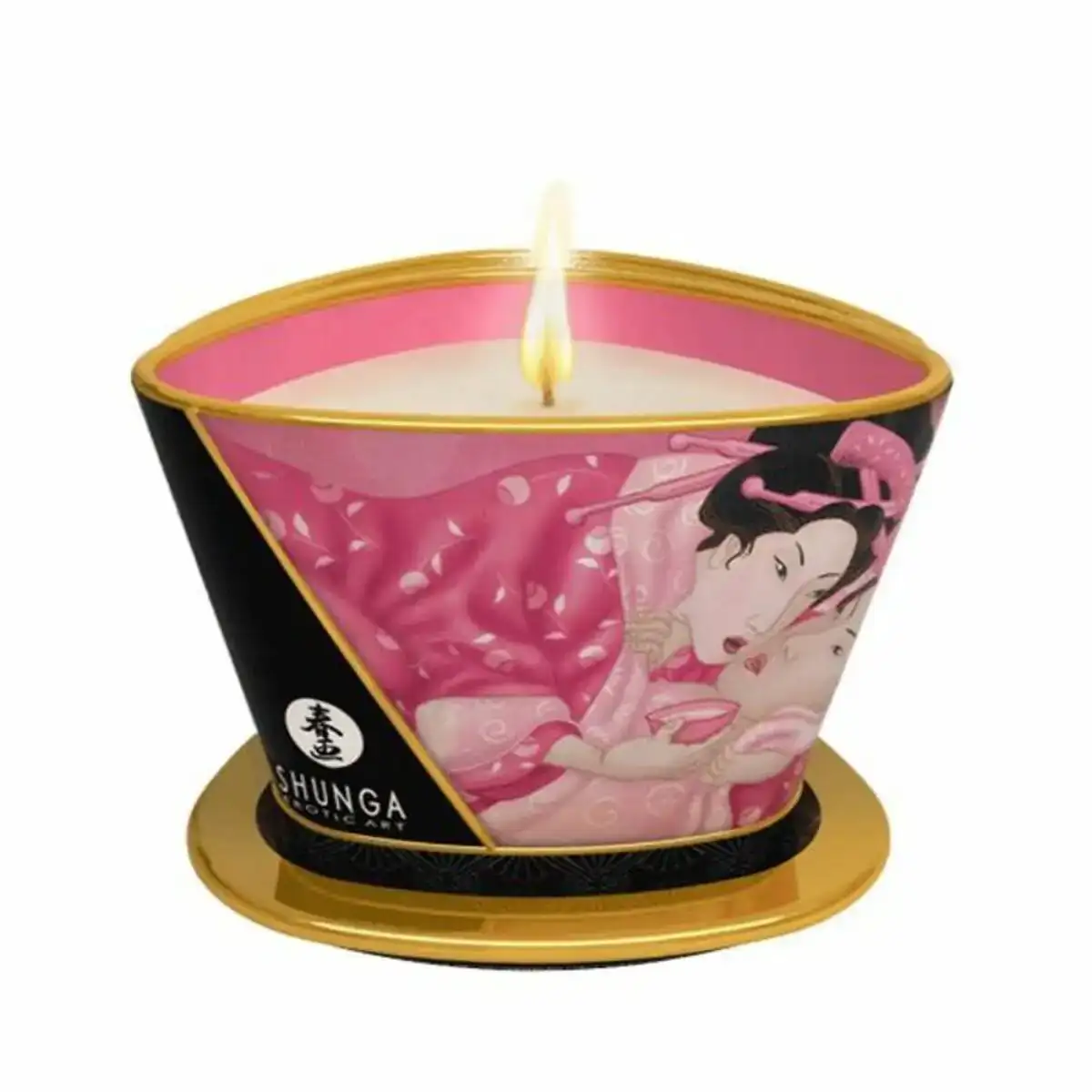Bougie de massage shunga_1150. DIAYTAR COTE D'IVOIRE - Votre Passage vers le Chic et l'Élégance. Naviguez à travers notre boutique en ligne pour trouver des produits qui ajoutent une touche sophistiquée à votre style.
