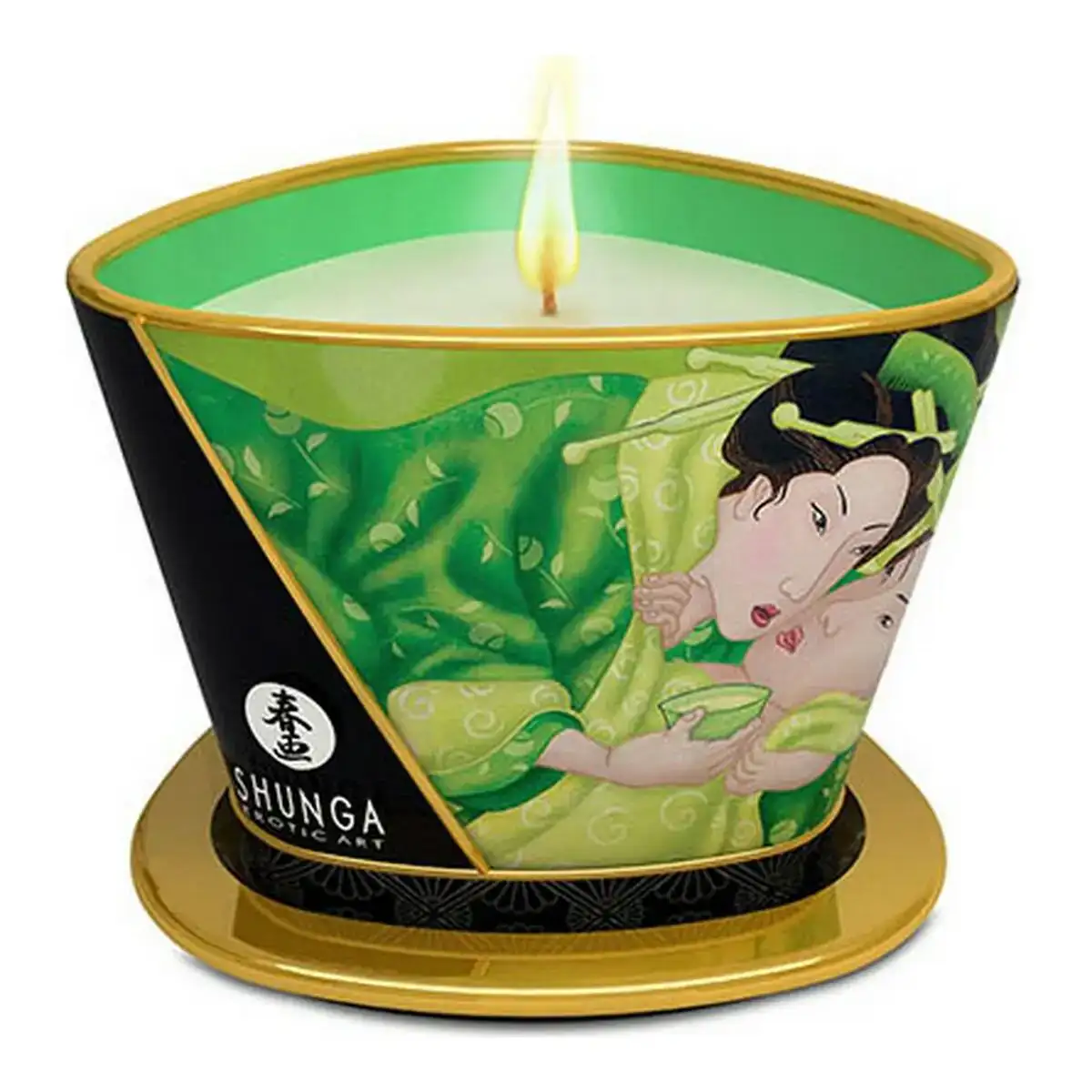 Bougie de massage the vert shunga 170 ml _6844. Bienvenue chez DIAYTAR COTE D'IVOIRE - Où Choisir Rime avec Découvrir. Plongez dans notre catalogue et trouvez des produits qui révèlent la diversité et la richesse culturelle du Côte d'Ivoire.