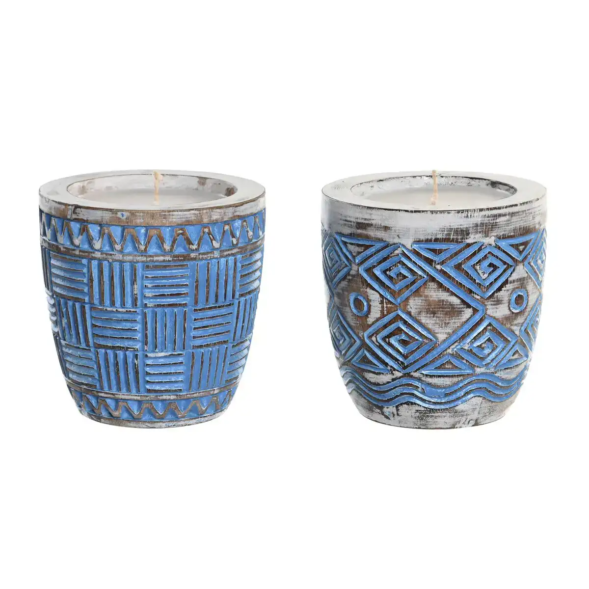 Bougie dkd home decor 2 unites _4208. DIAYTAR COTE D'IVOIRE - Votre Destination Shopping Inspirante. Explorez notre catalogue pour trouver des articles qui stimulent votre créativité et votre style de vie.