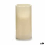 Bougie led creme 7 5 x 14 5 x 7 5 cm 6 unites _3663. DIAYTAR COTE D'IVOIRE - Votre Passage vers l'Élégance Abordable. Explorez notre collection où chaque produit est choisi pour sa qualité et son accessibilité, incarnant ainsi l'essence du Côte d'Ivoire.