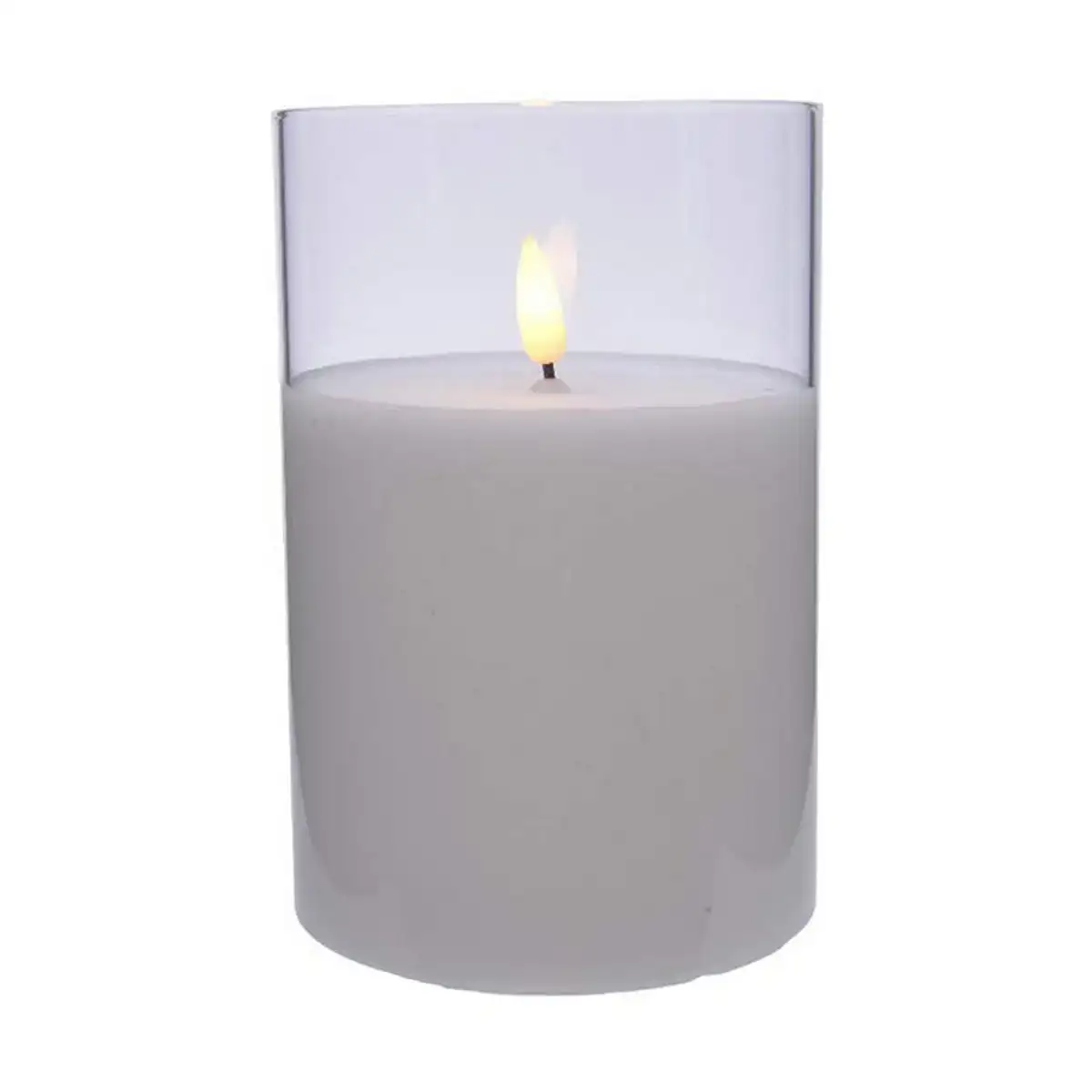 Bougie led decoris blanc o 10 x 15 cm _8027. Bienvenue sur DIAYTAR COTE D'IVOIRE - Où Chaque Produit a son Charme. Explorez notre sélection minutieuse et trouvez des articles qui vous séduisent et vous inspirent.